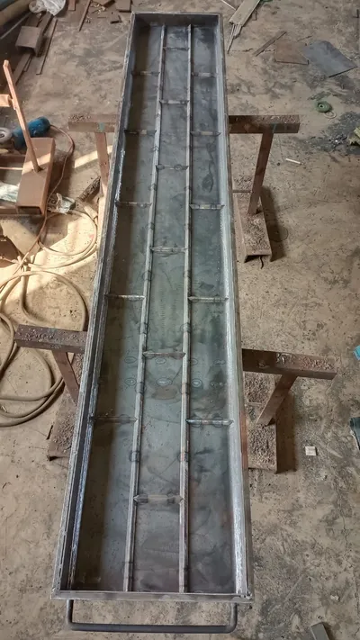 Custom steel component - precision engineering